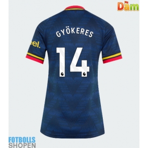 Billiga Arsenal Viktor Gyokeres #14 Bortatröja Dam 2026-27 Kortärmad